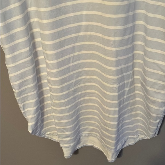 Denver Hayes White Striped Midi Dress - Picture 4 of 12